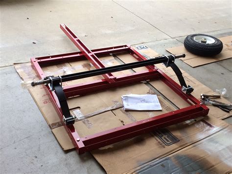of floor space; Three leaf spring suspension. . Harbor freight trailer replacement axle